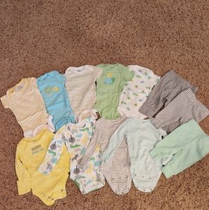 Gender Neutral Newborn 0-3 Month Bundle